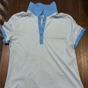 Nike Women’s Victory Golf Striped Polo